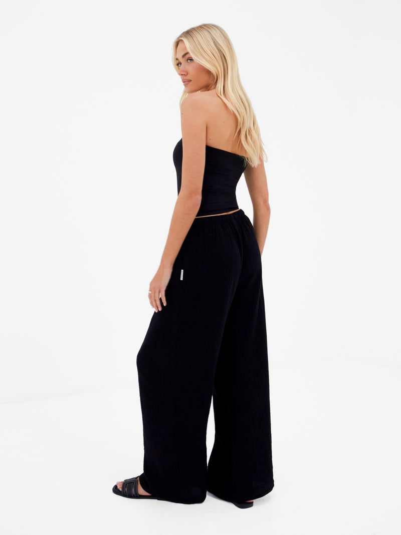 Lucia Bandeau Top - Zwart