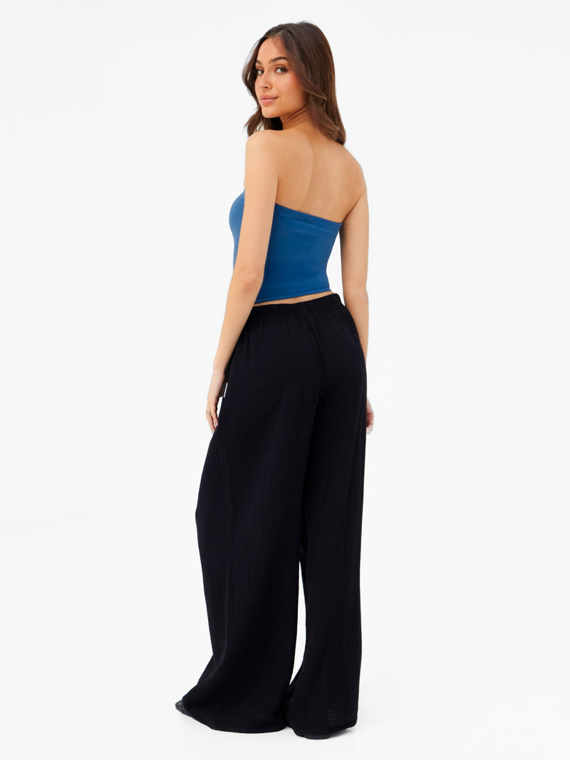 Lucia Bandeau Top - Donkerblauw