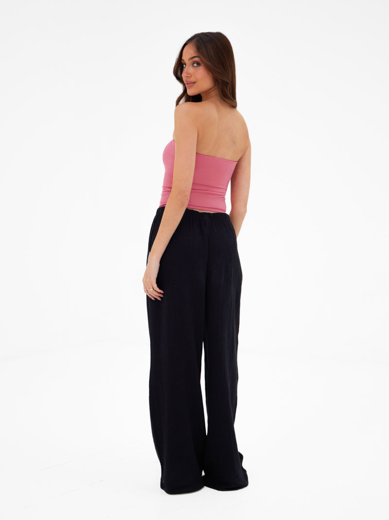 Lucia Bandeau Top - Himbeere