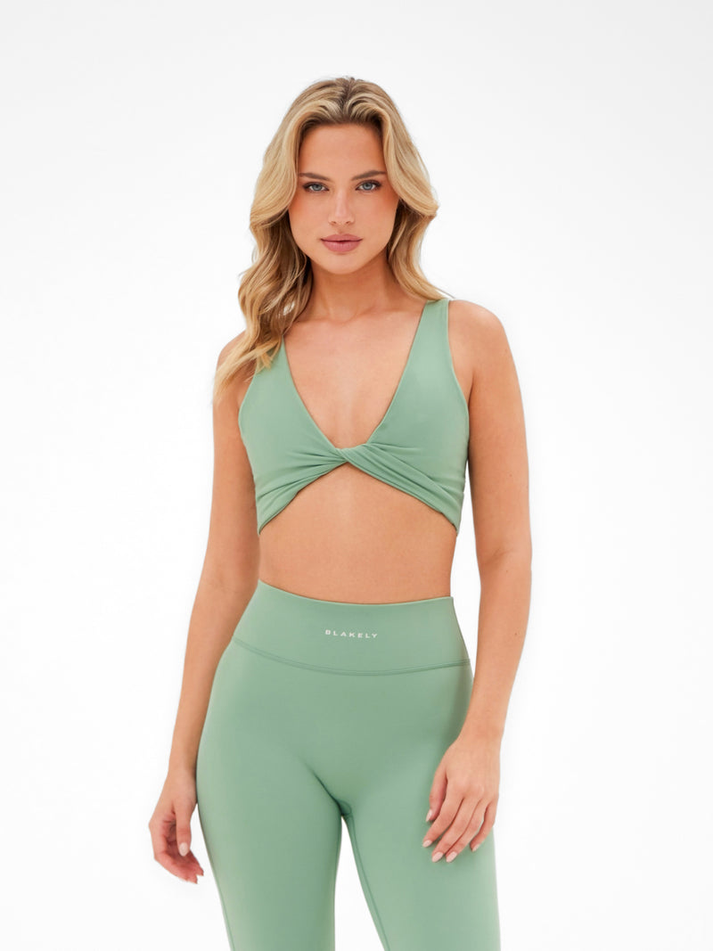 Ultimate Reversible Bra - Pale Green