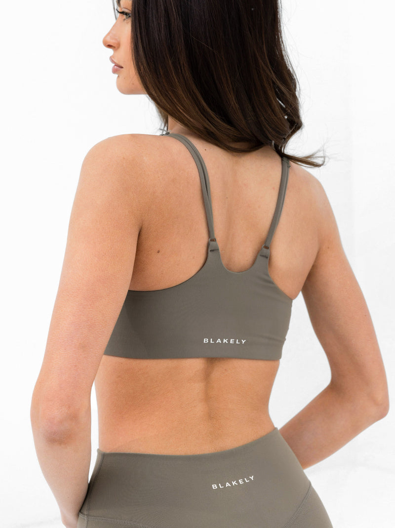 SculptForm Sports Bra - Safarigrün