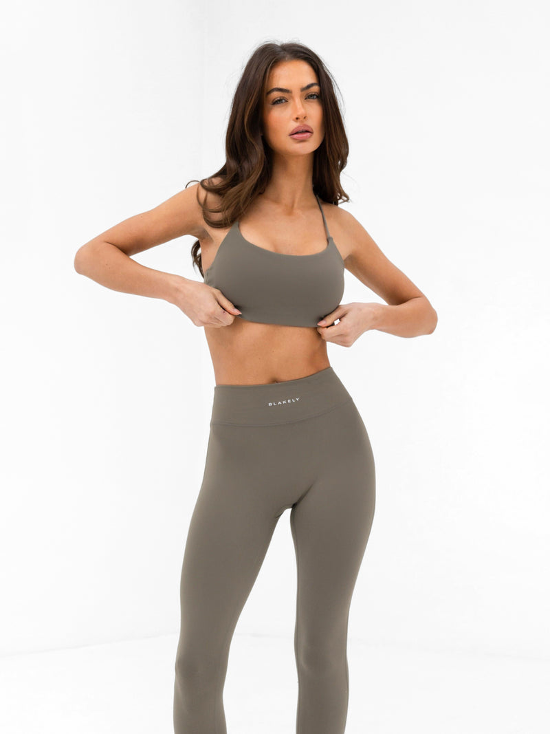 SculptForm Sports Bra - Safarigrün