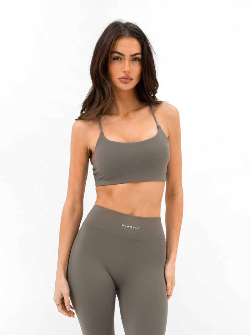 SculptForm Sports Bra - Safarigrün