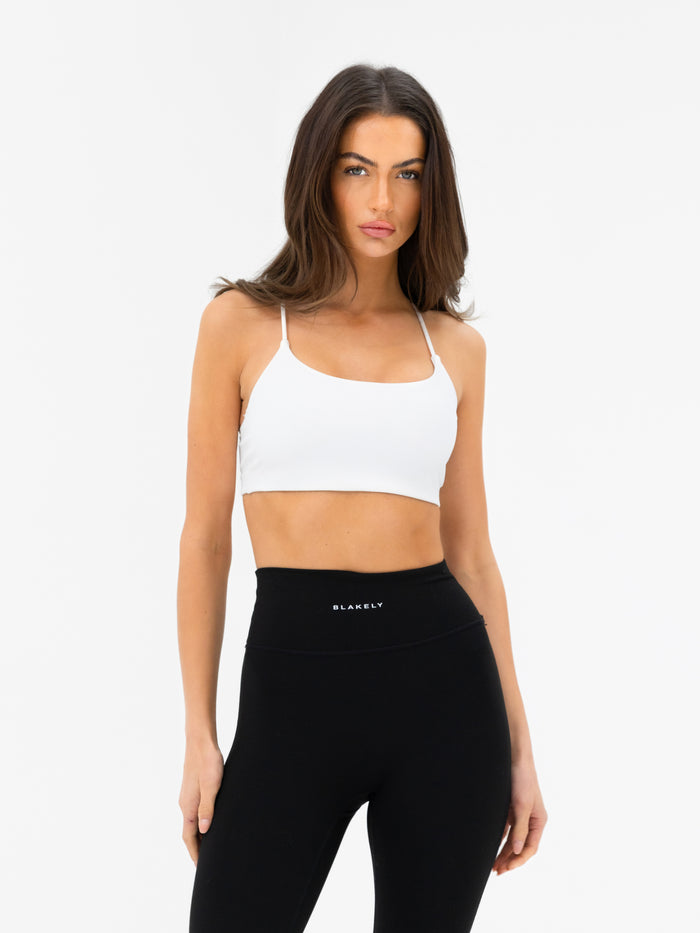 SculptForm Sports Bra - White