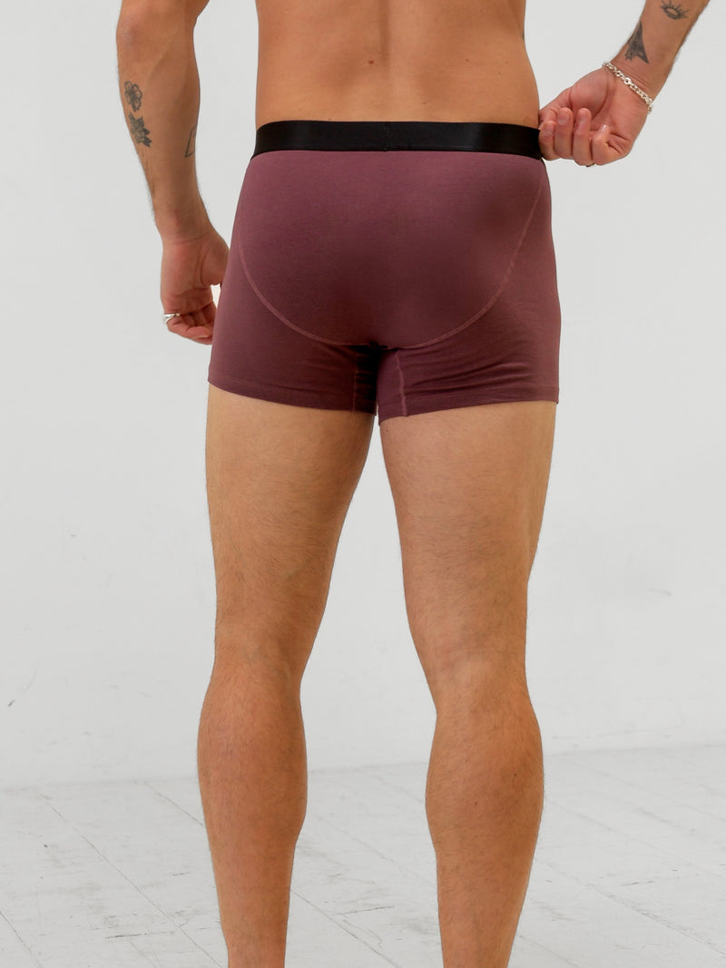 *UNRELEASED* B2301 Mens BL23 Boxers 3PK - Burgundy
