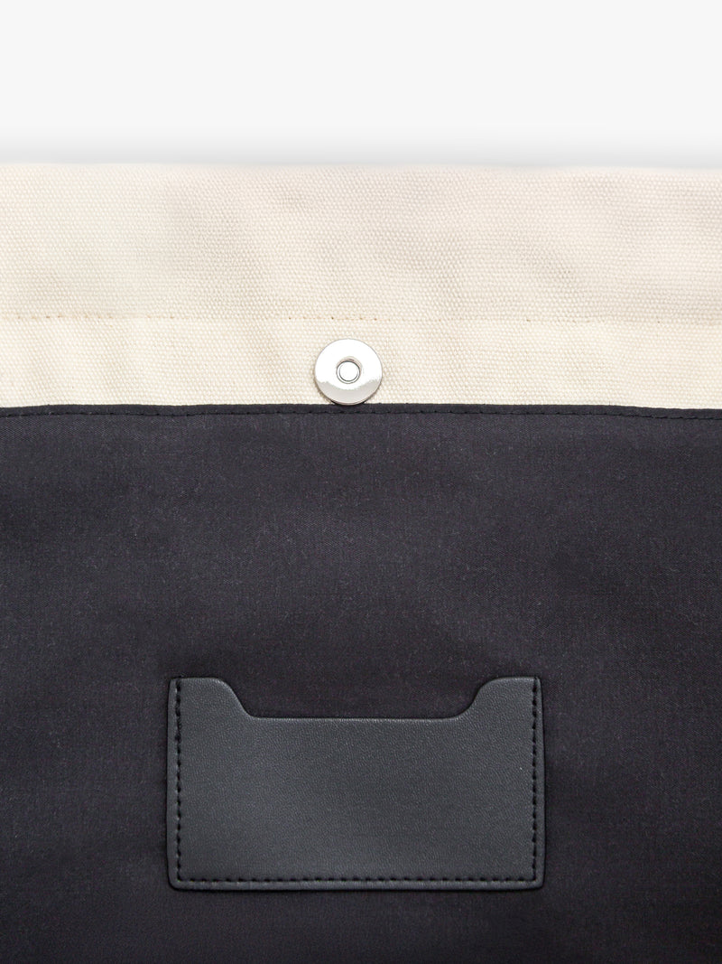 Blakely Label Tote Bag - Stone