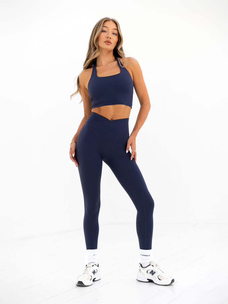 Ultimate Crossover Leggings - Echtes Marineblau
