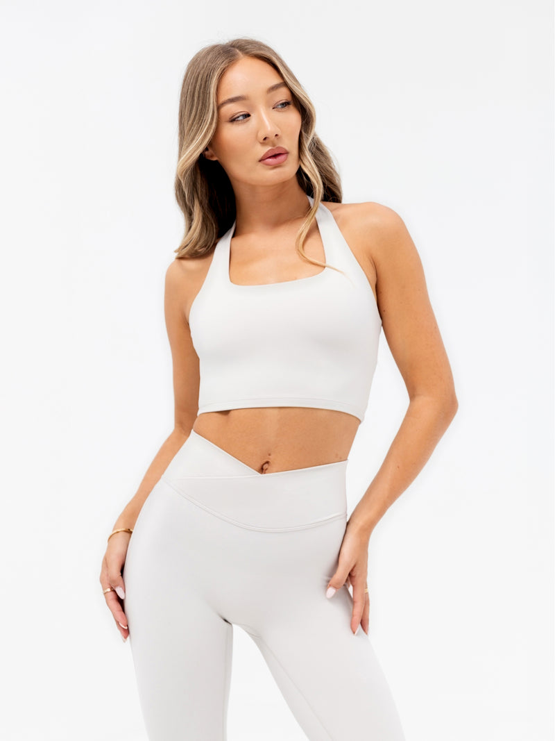 Ultimate Halter Neck Bra - Elfenbein