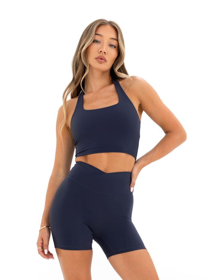 Ultimate Halter Neck Bra - Echtes Marineblau