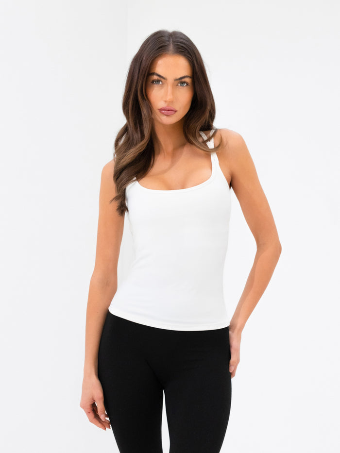 SculptForm Vest Top - White