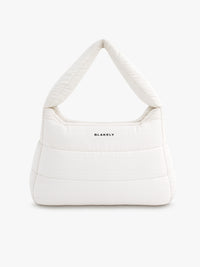 Quilted Puffer Bag - Off White