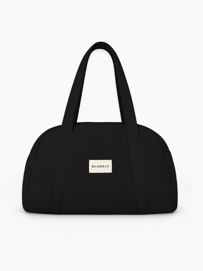 Blakely Quilted Duffle Bag - Zwart