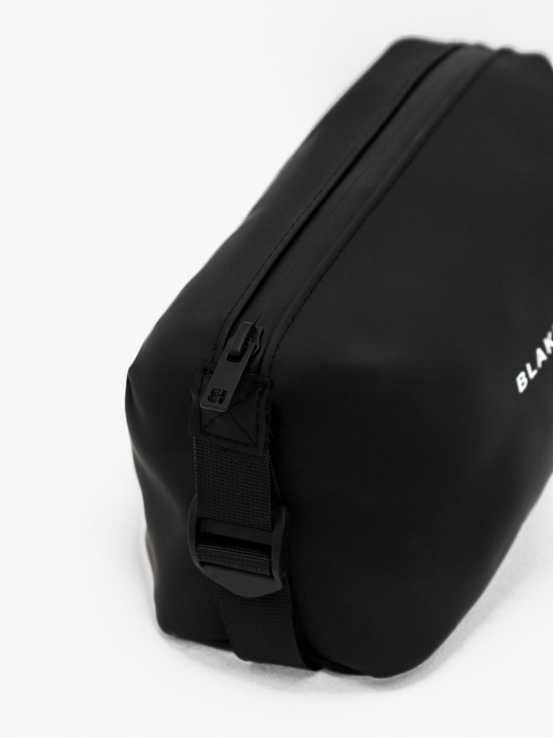 Blakely Embossed Wash Bag - Black