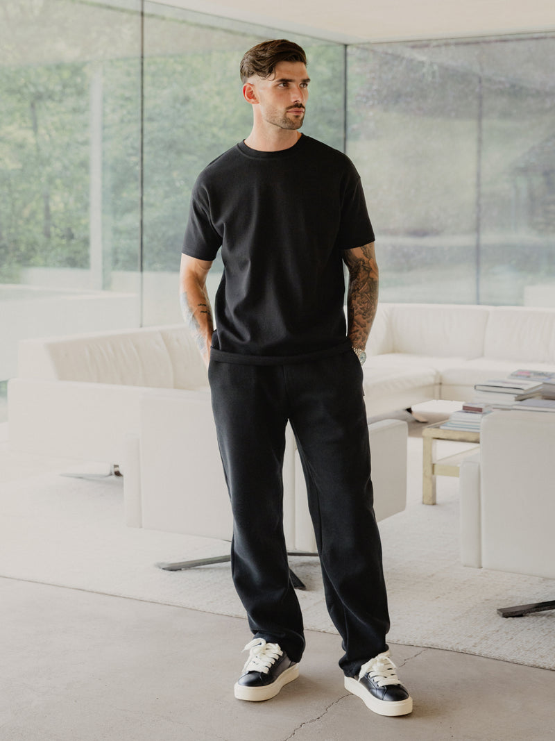 Blakely Basic Relaxed T-Shirt - Black