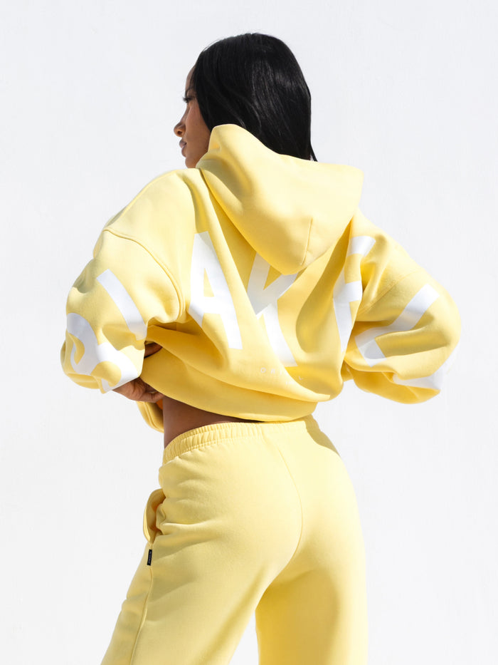 Isabel Oversized Hoodie - Zitrone