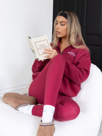 Heritage 1/4 Zip Jumper - Dieproze