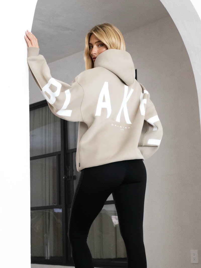 Isabel Oversized Hoodie - Beige