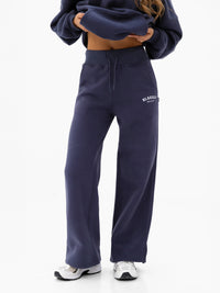 Heritage Wide Leg Sweatpants - True Navy