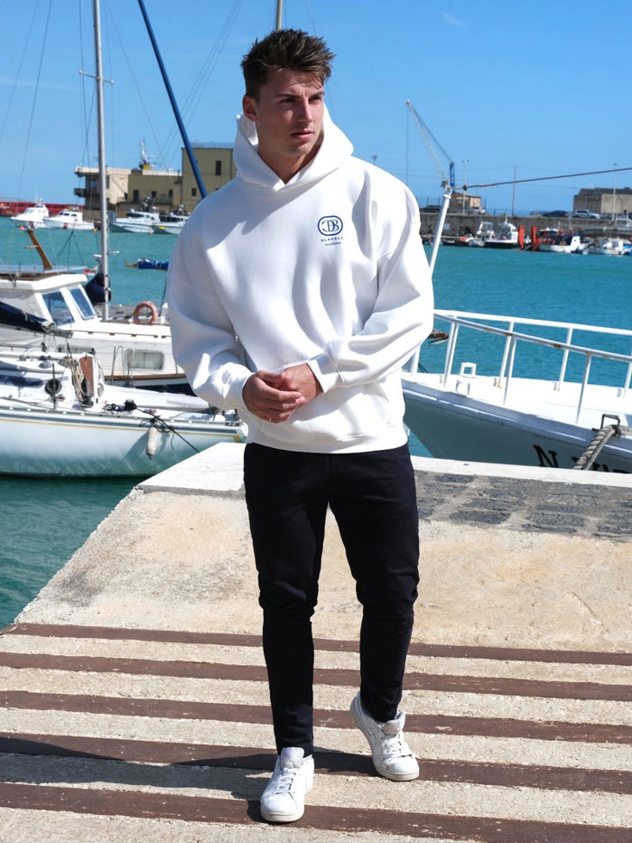 Milano Relaxed Hoodie - Flat White