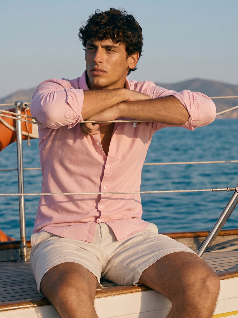 Castilla Long Sleeve Shirt - Rose