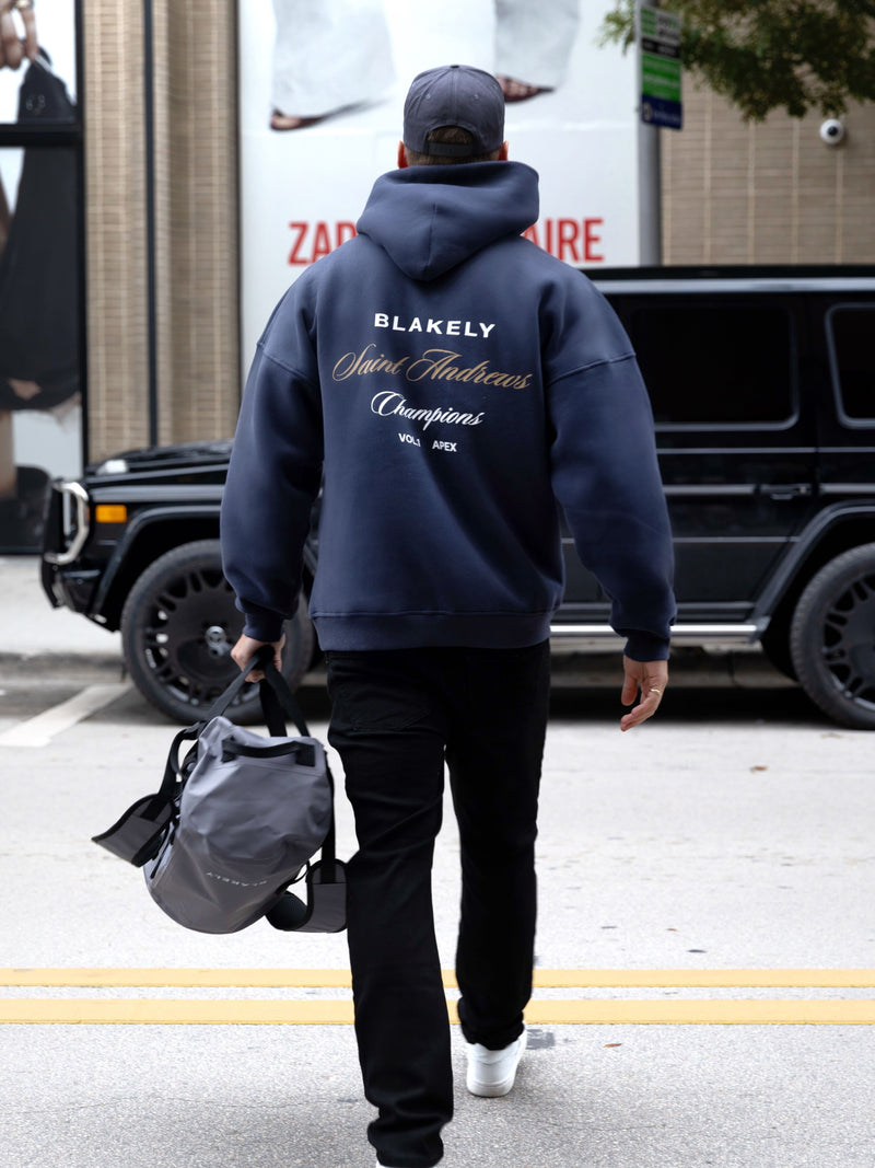 Champions Legacy Relaxed Hoodie - True Navy
