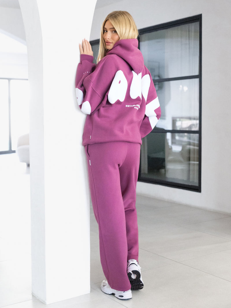 Cloud Isabel Oversized Hoodie - Maulbeere