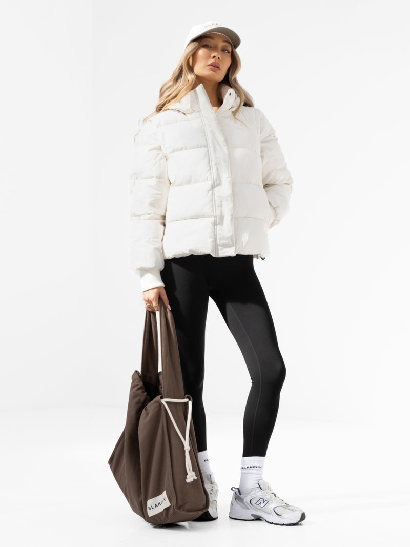 Multiway Puffer Coat 2 - Weiß