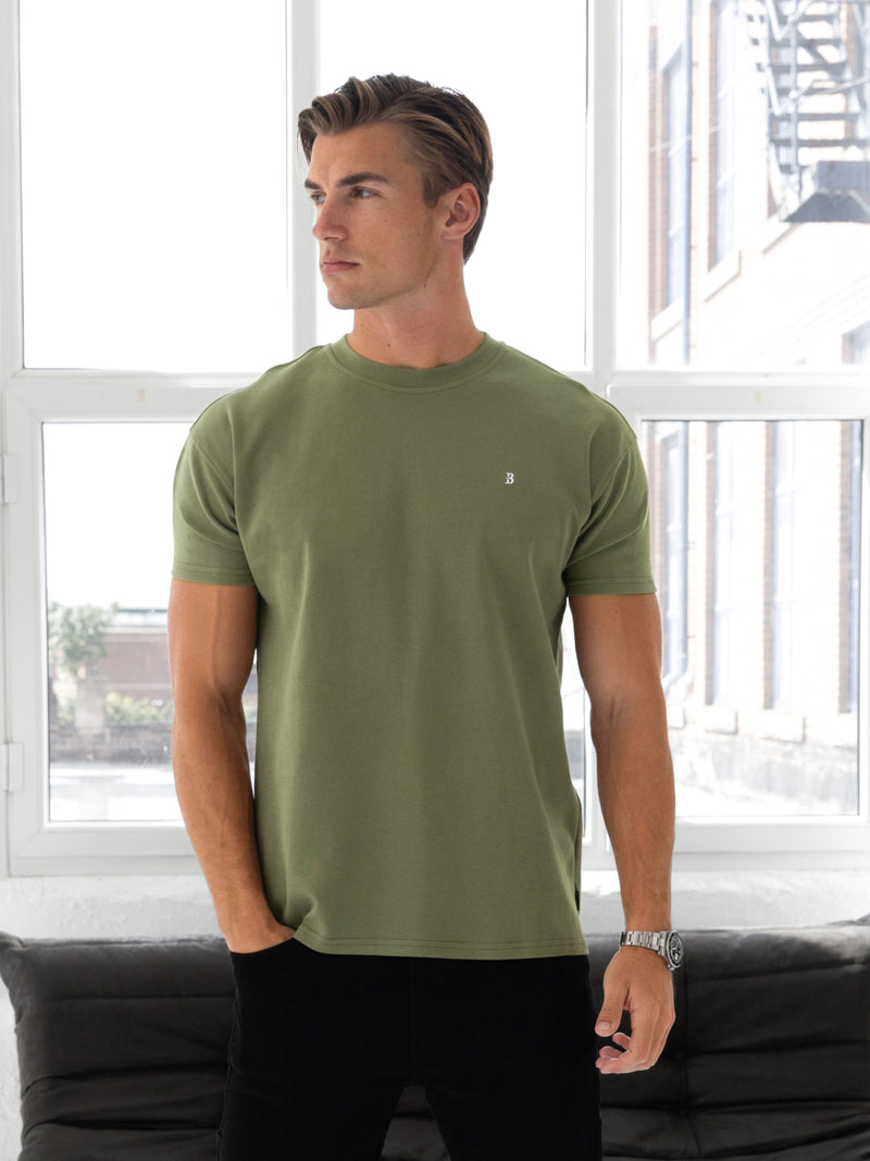 Conrad Relaxed Anchor T-Shirt - Vert délavé