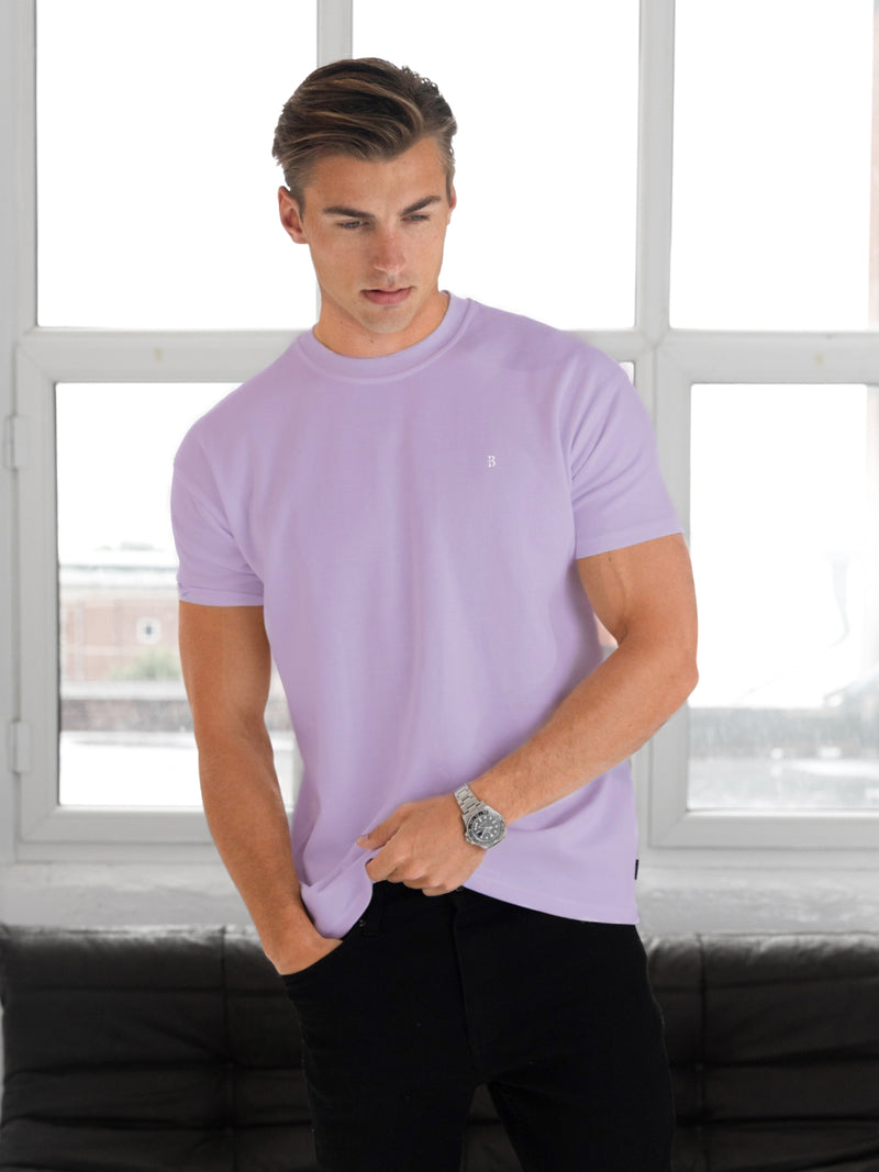 Conrad Relaxed Anchor T-Shirt - Violet clair