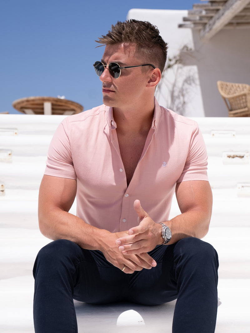 Castilla Short Sleeve Shirt - Rose