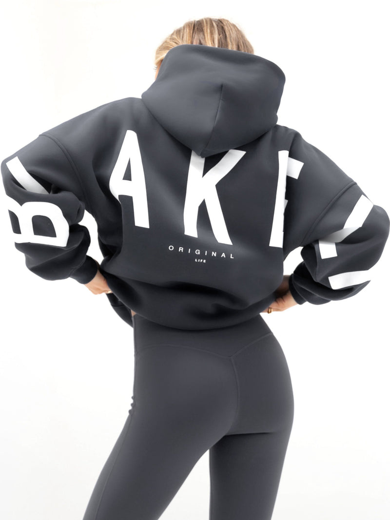 Isabel Oversized Hoodie - Charcoal