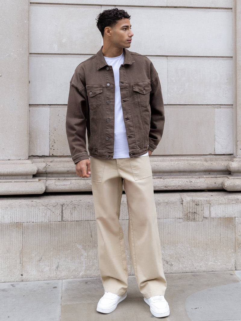 Vol.23 Straight Leg Jeans - Bräunen