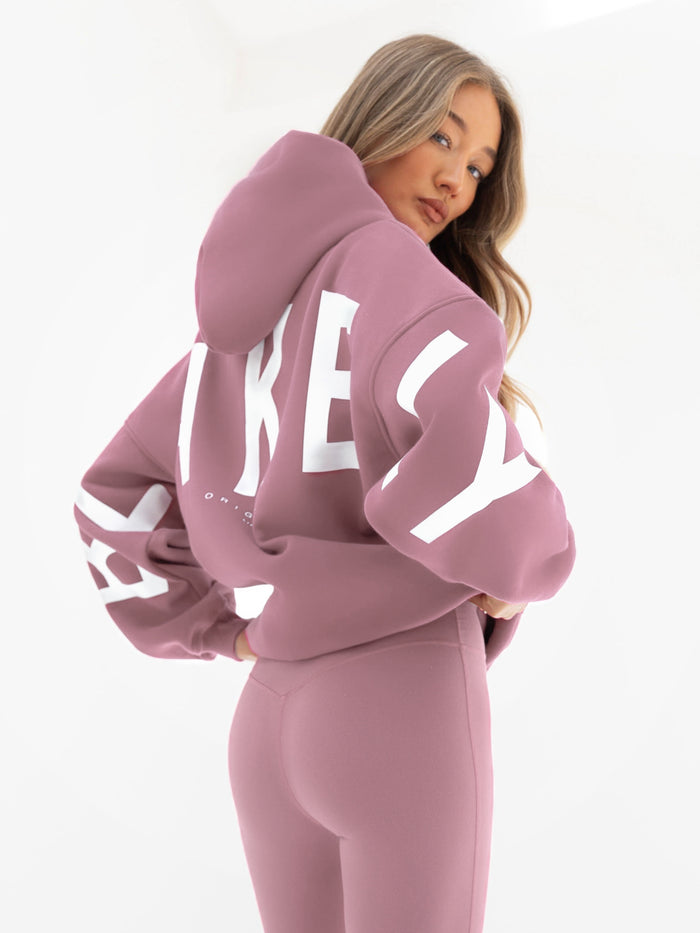 Isabel Oversized Hoodie - Altrosa
