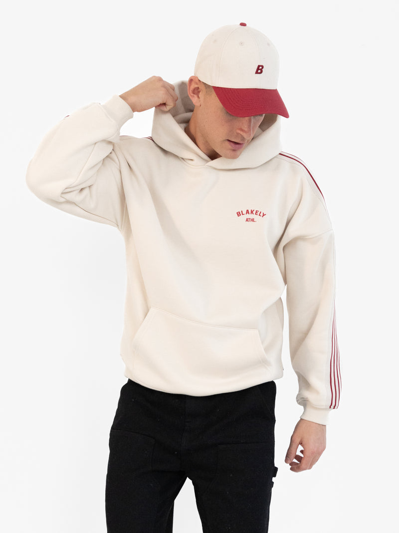 Zayd Relaxed Hoodie - Chalk