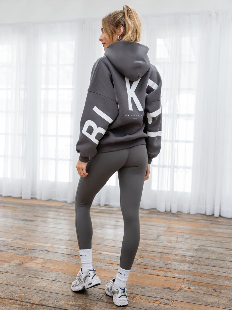 Isabel Hoodie & Leggings Set - Charcoal