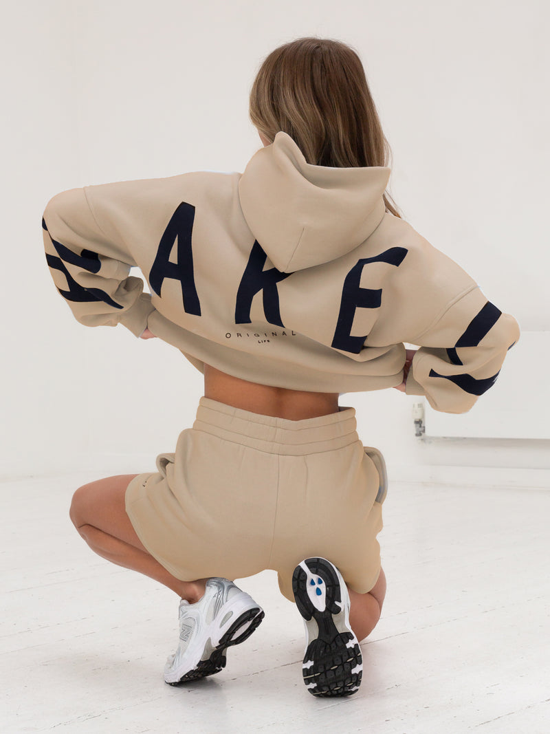 Isabel Oversized Hoodie - Tan