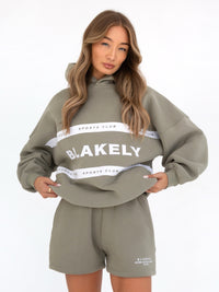 Serena Oversized Hoodie - Olive