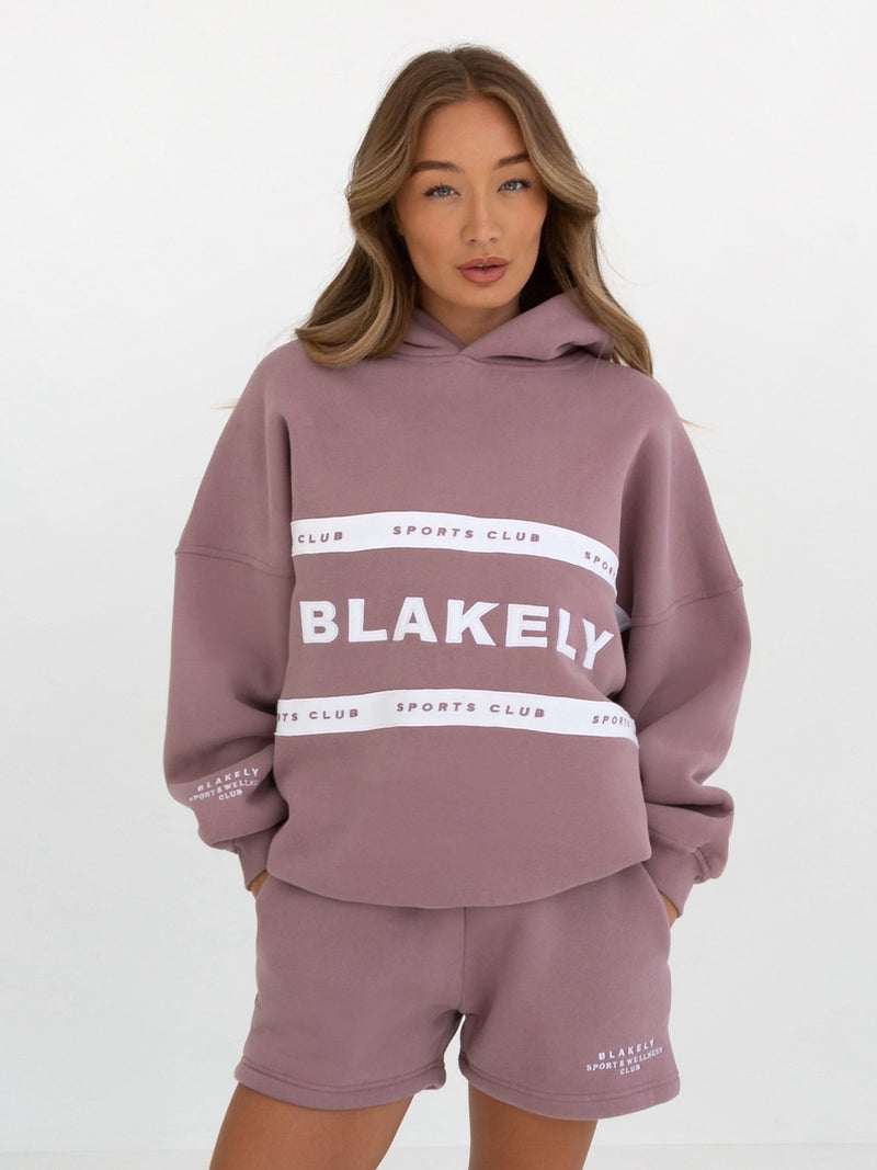 Serena Oversized Hoodie - Dusty Pink