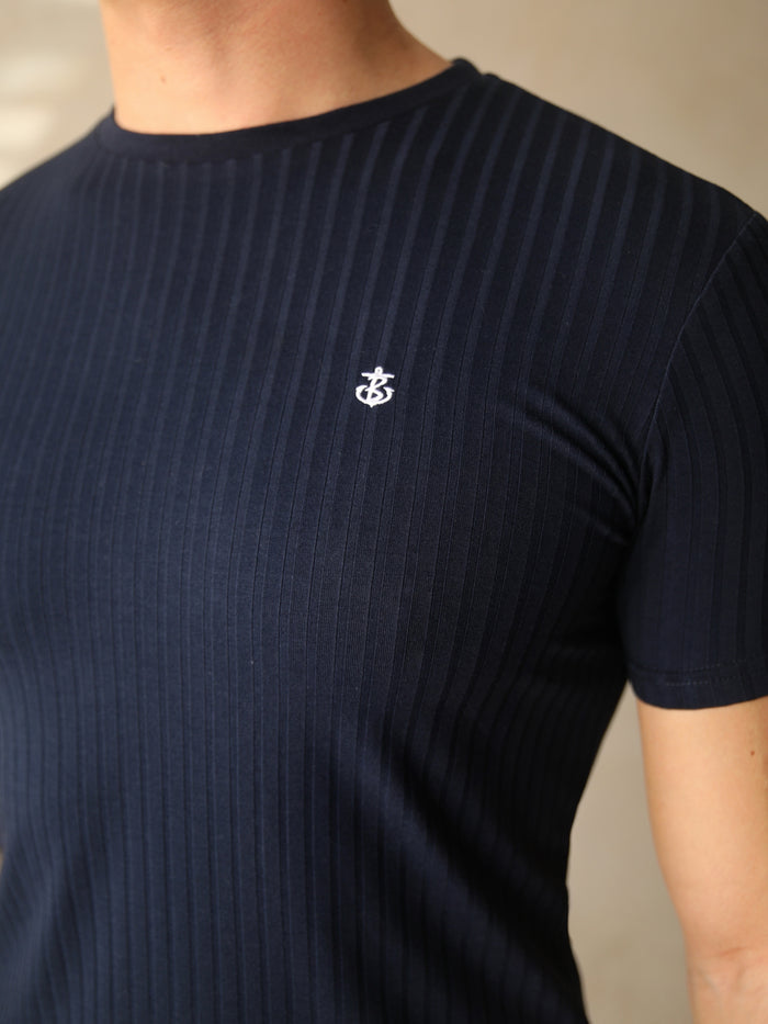 Salford Slim T-Shirt - Navy