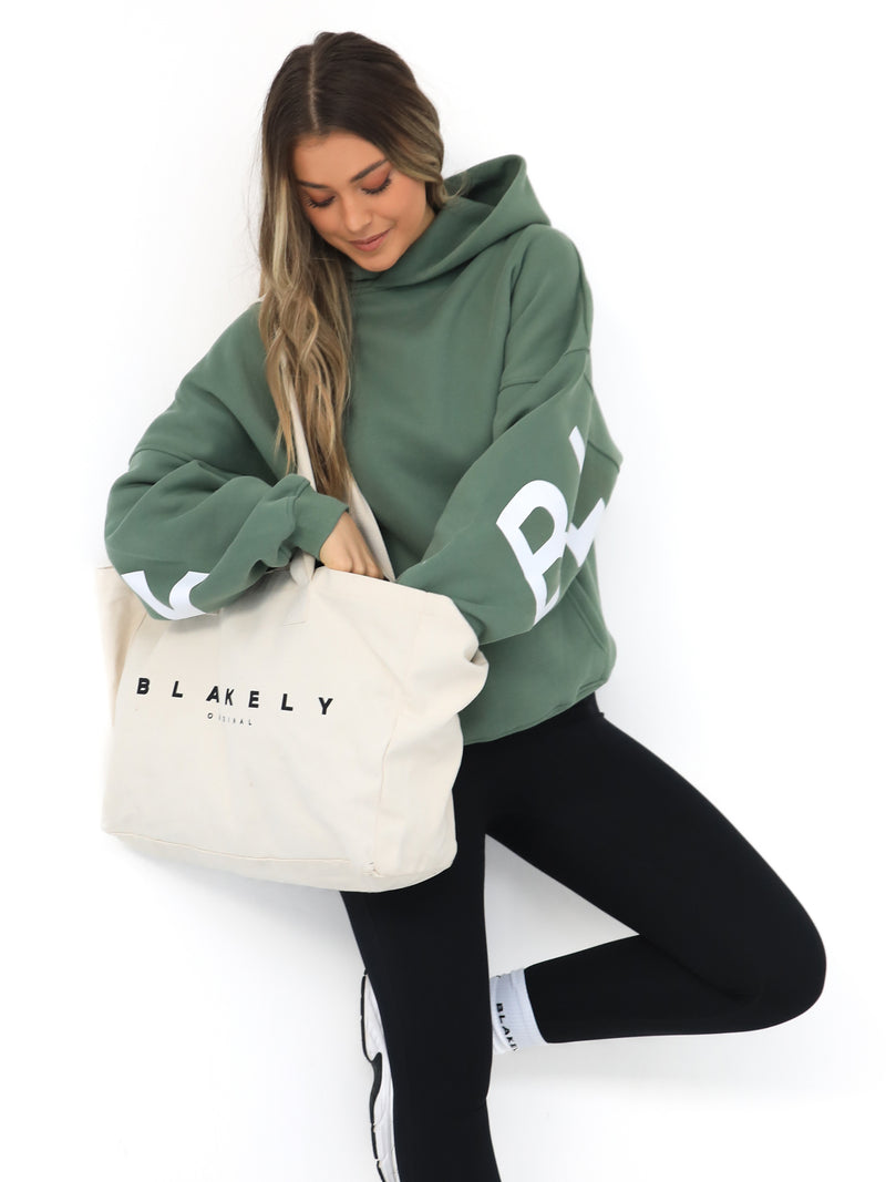 Isabel Oversized Hoodie - Green