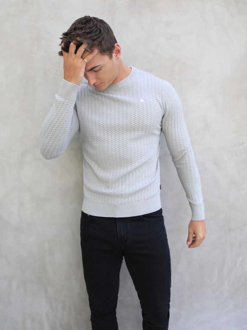 Moreno Relaxed Jumper - Light Stone