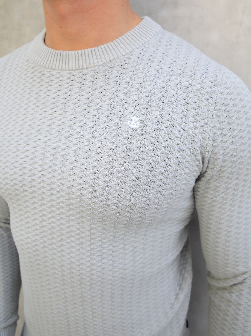 Moreno Relaxed Jumper - Light Stone