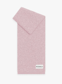 Label Knitted Scarf - Altrosa