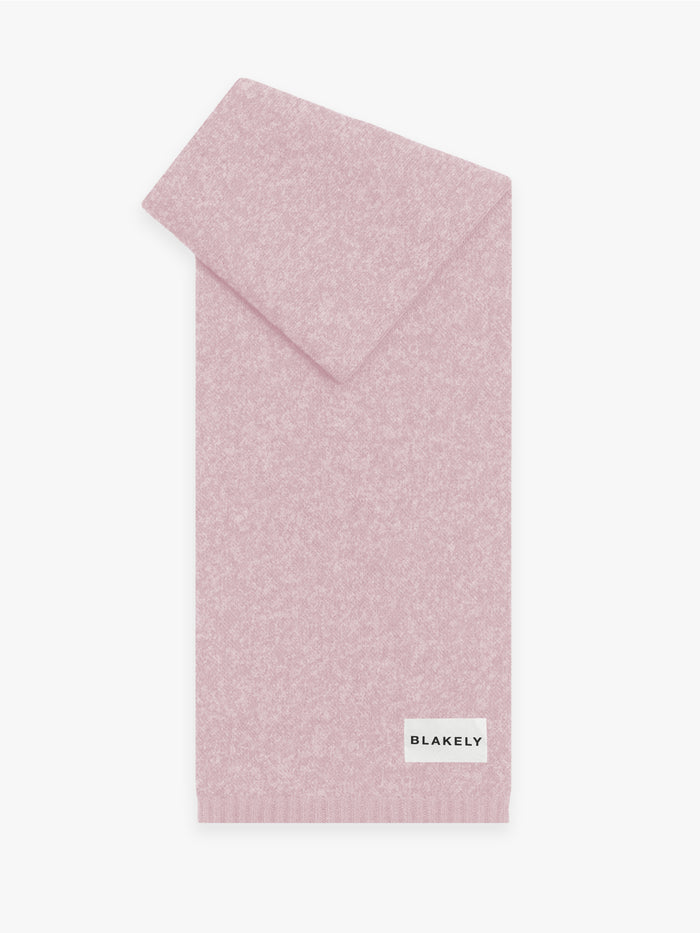 Label Knitted Scarf - Altrosa