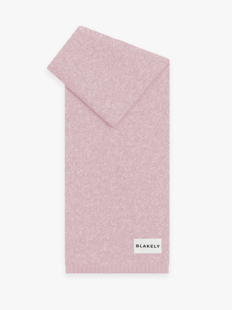 Label Knitted Scarf - Altrosa