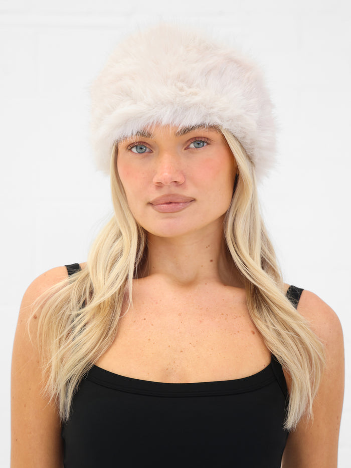 Gigi Faux Fur Headband - Eisrosa