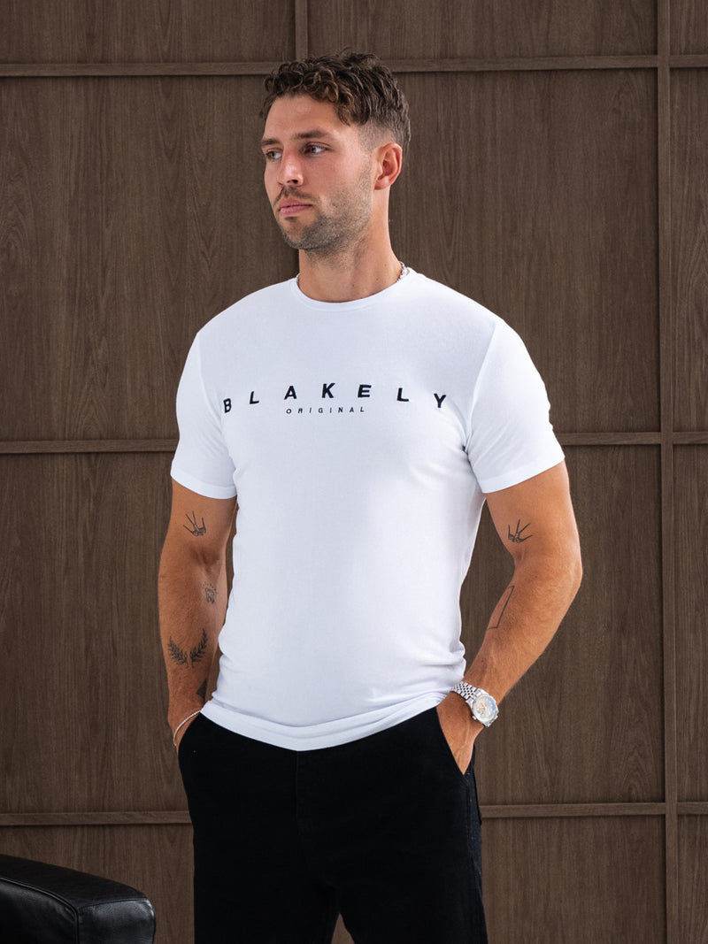 Buy Blakely Whitestone White T-Shirt | Free standard delivery over €99 ...