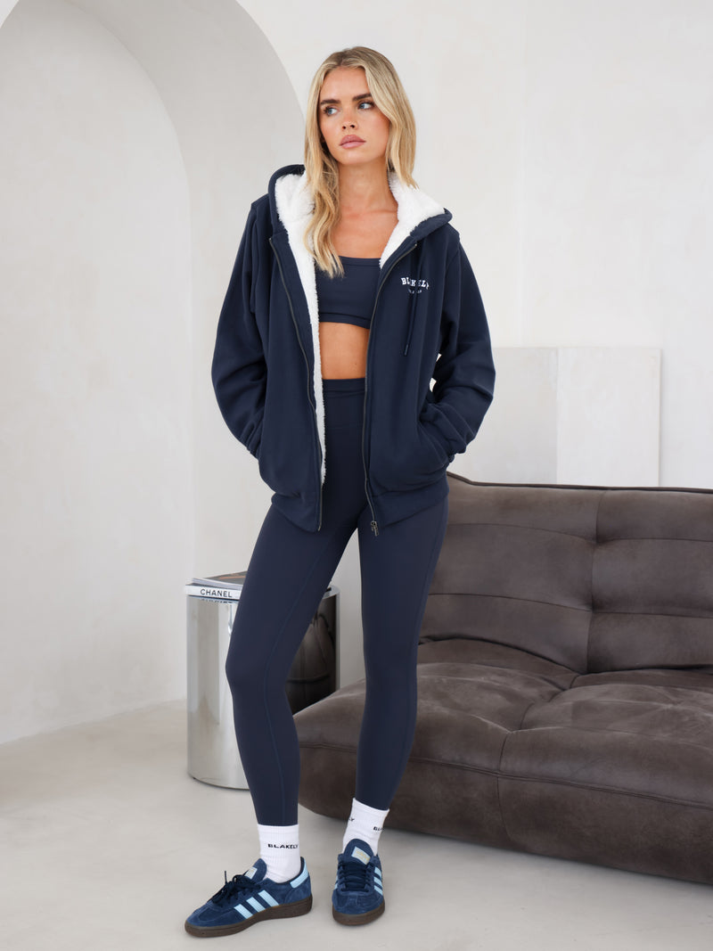 Heritage Full Zip Hoodie - Echte Marine