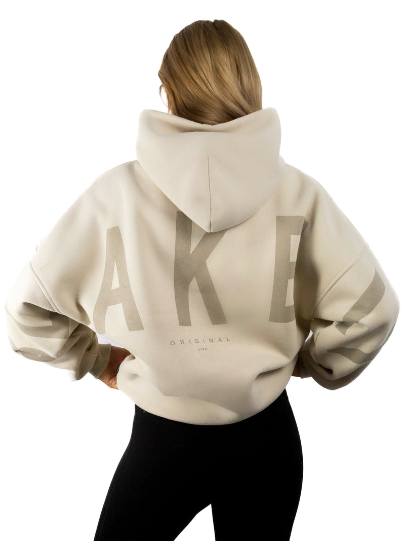 Isabel Oversized Hoodie - Bone