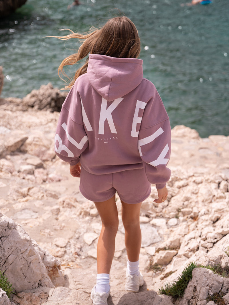 Isabel Oversized Hoodie - Staubiges Rosa